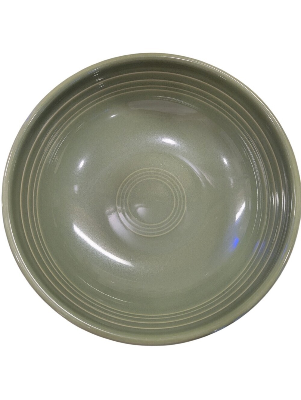 Fiesta Ware Sage Medium Bistro Bowl 38 oz Retired Green Serving Pasta Salad Bowl